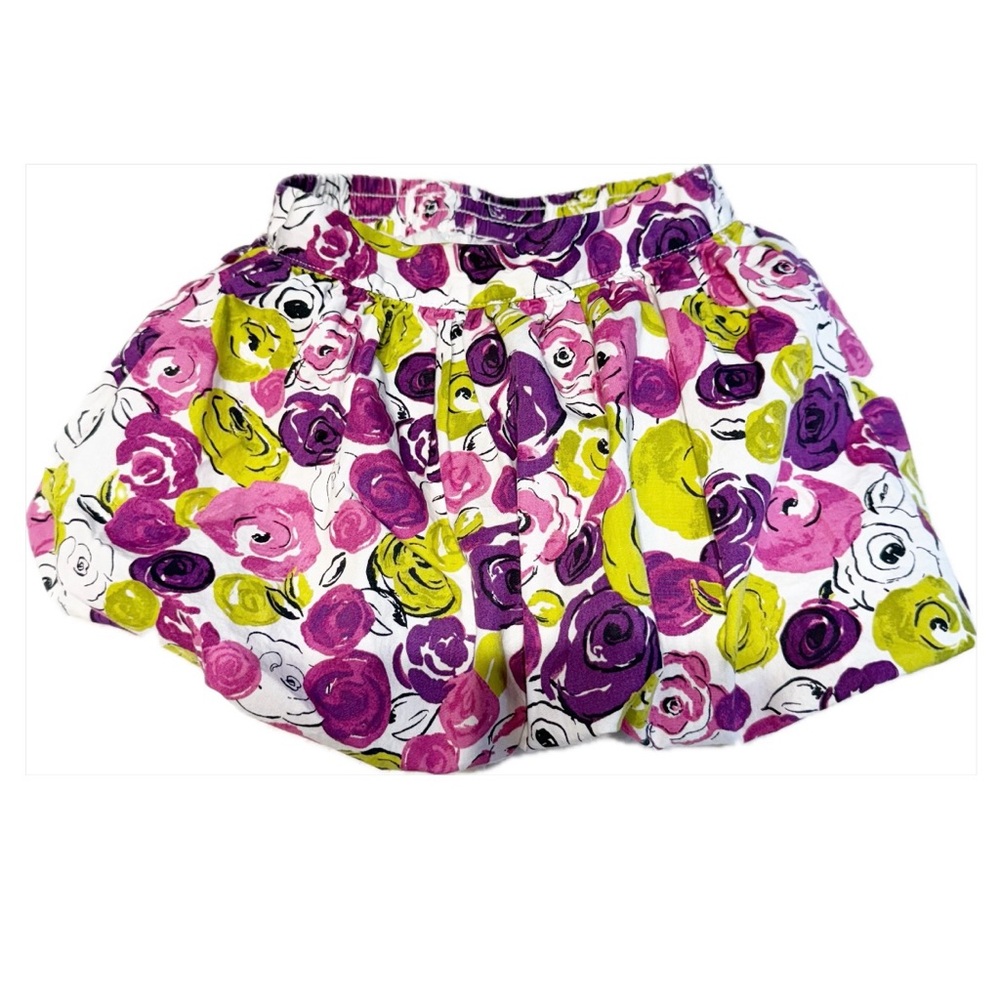 Janie and Jack Floral Bubble Skirt 6-12 Months